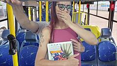 Student Gets Fucked By Old Man On Public Bus