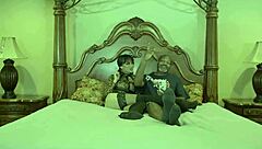 Channy Crossfire Serves Black Cock Deepthroat And Face Fuck