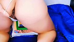 Stepmom Deepthroats Dildo For Lover, Caught By Stepson