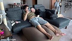 i spent time with my college girlfriend emu yumi, exploring her sensitivity during foreplay