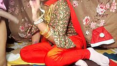 Christmas Special! Jija Bangs Sexy Sali First Time in Salwar Suit!