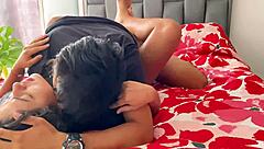 Enjoying intimate moments with my wife