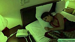 I play with my hard cock on the phone as a shemale.