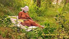 Forest city love making with babe and orgasm