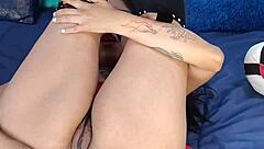 Latina's Webcam Call With Client Turns Into Double Penetration Fun