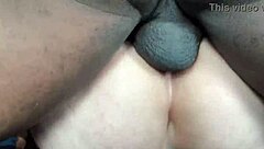 Big black guy fucks my whole pussy!