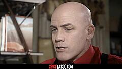 Horny Principles Seduce Teen Student In A Threesome