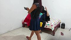 That cuckold watches while I shake my ass