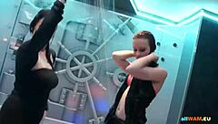 Hot Euro Babes Show Dance Moves