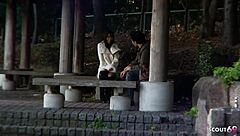 瘦日本十八岁少女在车试镜中大胆给陌生人口交