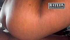 In the bedroom, an amateur latina gets a deep pussy fuck in this homemade full video on sheer red