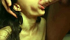 Amateur Lanreta's Daily Sloppy Oral Routine with Deepthroat, Choking, and Cum in Mouth