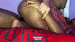 Hot College Ebony RIDES Monster Cock In Wet Tight Pussy Domination