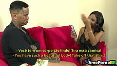 Teen 18+ Step-Siblings Start With Simple Game Leading To Anal