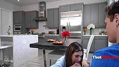 Step Mom Seduction While Dad Games