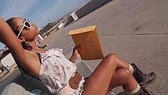 skin diamond proves her toughness