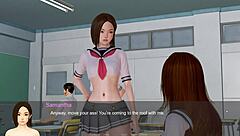 in arizona, redhead awakens with fingering and blowjob