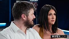 i can't believe sienna rae got double penetrated while hubby watched us go at it doggystyle