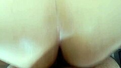 stepbrother licks colombian bbw's big pussy bent over