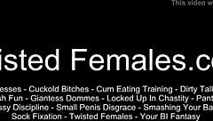 Do as I say or face your punishment in this bondage session