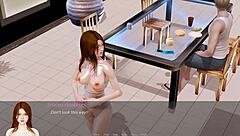 in arizona, redhead awakens with fingering and blowjob