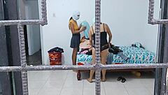 Horny Housewives Touch Each Other's Butts And Tits!