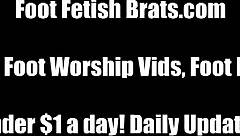 You girls are going to worship my perfect feet with toes sex socks footjob fetish shoes heels lesbian