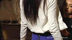 Submissive Lesbian Orgasms from Strapon?