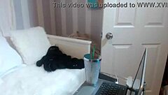 Maxine X Vibes Clit On Bed With Oily Big Tits?