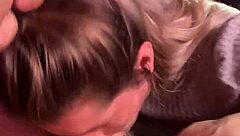 What a beautiful day for deepthroat blowjob and happy ending with big natural tits?