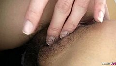 asian office girl caught masturbating and seduced into rough fuck