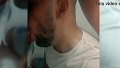 brazilian guy paid to suck cock in gym locker room