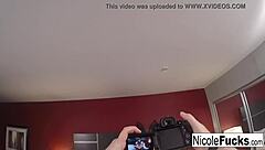 Watch Nicole Aniston give blowjob backstage?