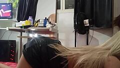 Stepdaughter Caught Masturbating, Punished With Sex Toy