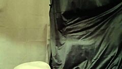 I am a slave in the human urinoir with toys and buttplug...