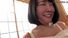Beautiful Busty Japanese Milf in Wild Bedroom Action