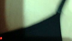 a girl pegs a guy in this intense scene