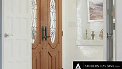 Dilf Makes Petite Babysitter Kimmy Kimm Squirt And Swallow His Cum