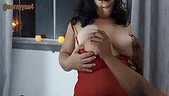 Intense Christmas Massage Turns Into Wild Titjob With Chubby Brazilian Latina