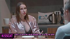 Step Son Touches Step Mom's Tits!