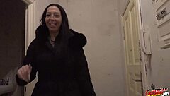 german scout discovers inked cougar sara deluxe's big ass in first casting fuck