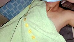 Sugar daddy performs raw cunilingus on roommate's creamy pussy