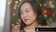 Dilf Makes Petite Babysitter Kimmy Kimm Squirt And Swallow His Cum