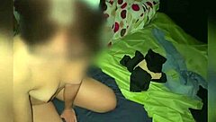 Beautiful innocent Mexican student contrasts her small tits with big ass in homemade video.