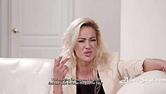 Get Spitroasted Hard by Cherry Kiss, Will Pounder, and Lolly Dames in Russian Anal Group