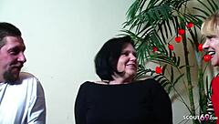 german mature bea dumas guides old curvy couple in first ffm threesome interview