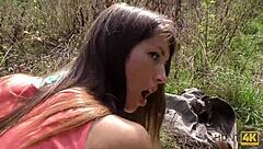 conversational-neutral hunt4k couple goes wild with outdoor anal for cash