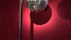 Milf pornstars engage in rough orgy at night club