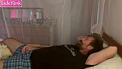 amateur couple passionate morning sex homemade with blowjob and bondage