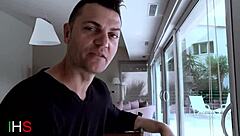 Curly Brunette Feels Intense Fucking And Cumshot